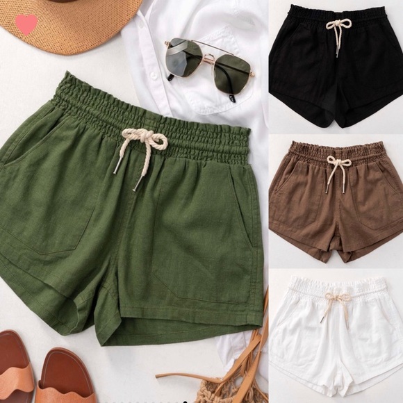 Tween/Junior linen shorts!  NWT!  Boutique - Picture 2 of 5